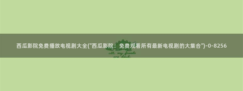 西瓜影院手机播放